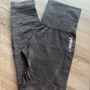 Charcoal black gymshark leggings